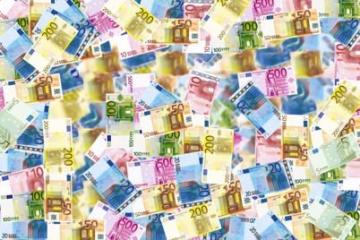 Cash geld euro's