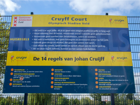 14 regels Cruyff Court