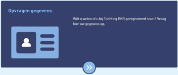 Opvragen gegevens bij BKR