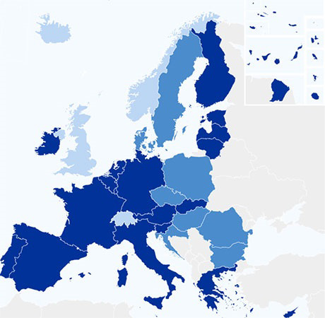 SEPA-landen - Single European Payments Area