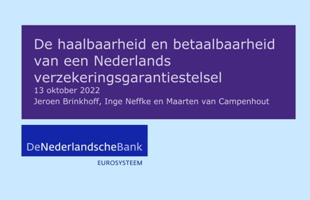 Onderzoek verzekeringsgarantiestelsel - De Nederlandsche Bank