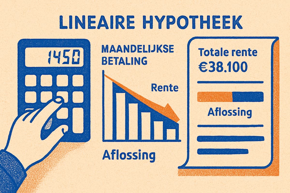 lineaire hypotheek berekenen