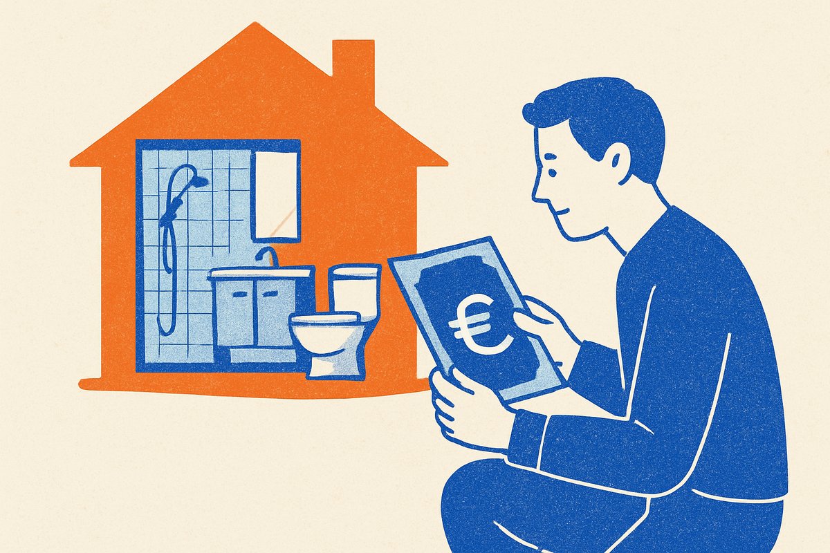 badkamer financieren hypotheek