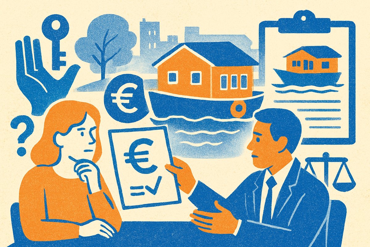 hypotheek varend woonschip