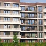 appartementsgebouw met hypotheek