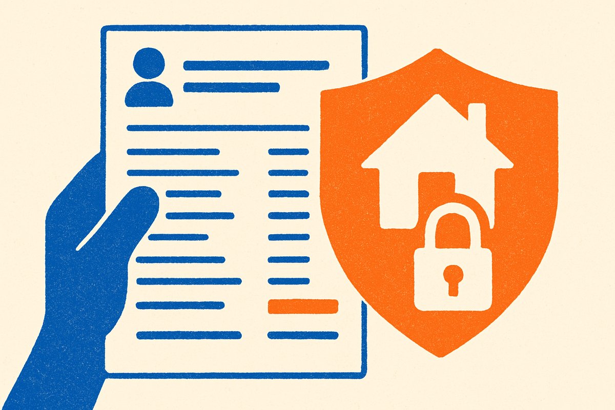 bankafschrift hypotheek privacy