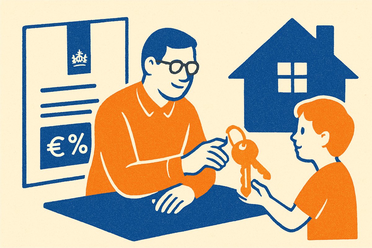 hypotheek verstrekken aan kind belastingdienst