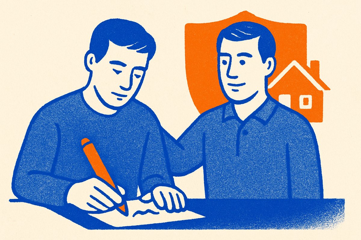 garant staan hypotheek broer