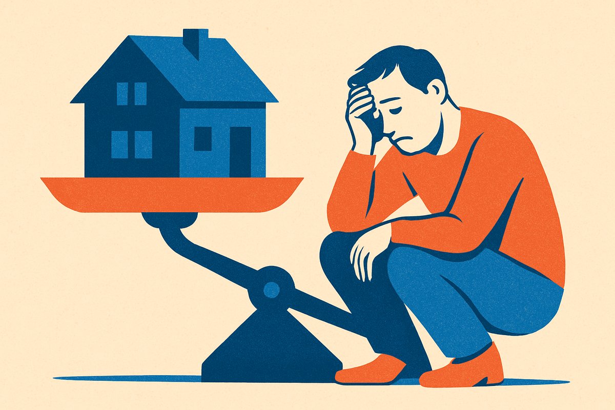 te hoge hypotheek afgesloten