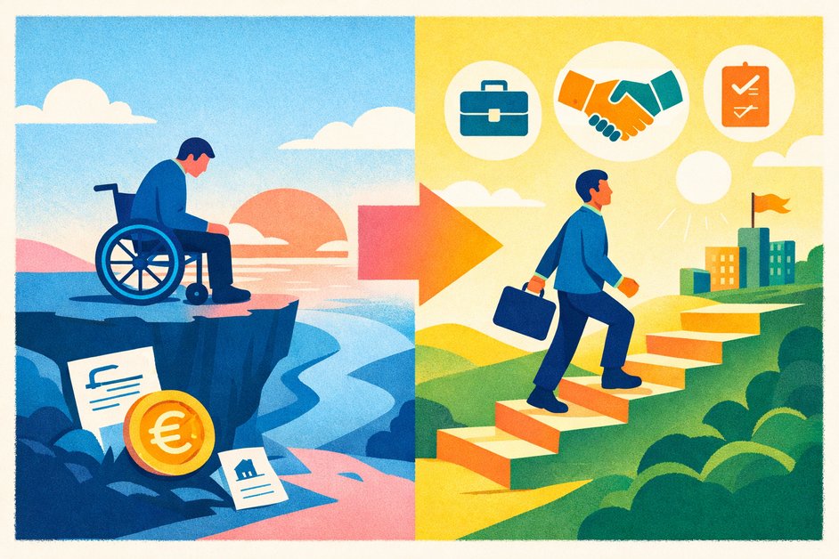 arbeidsongeschiktheid wordt arbeidsgeschiktheid