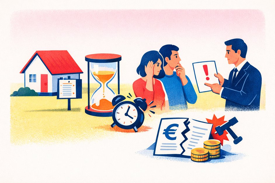 bankgarantie hypotheek te laat