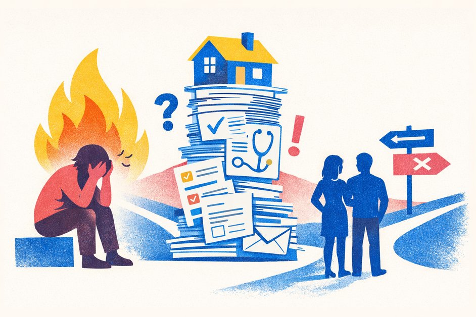 burn-out hypotheek aanvraag