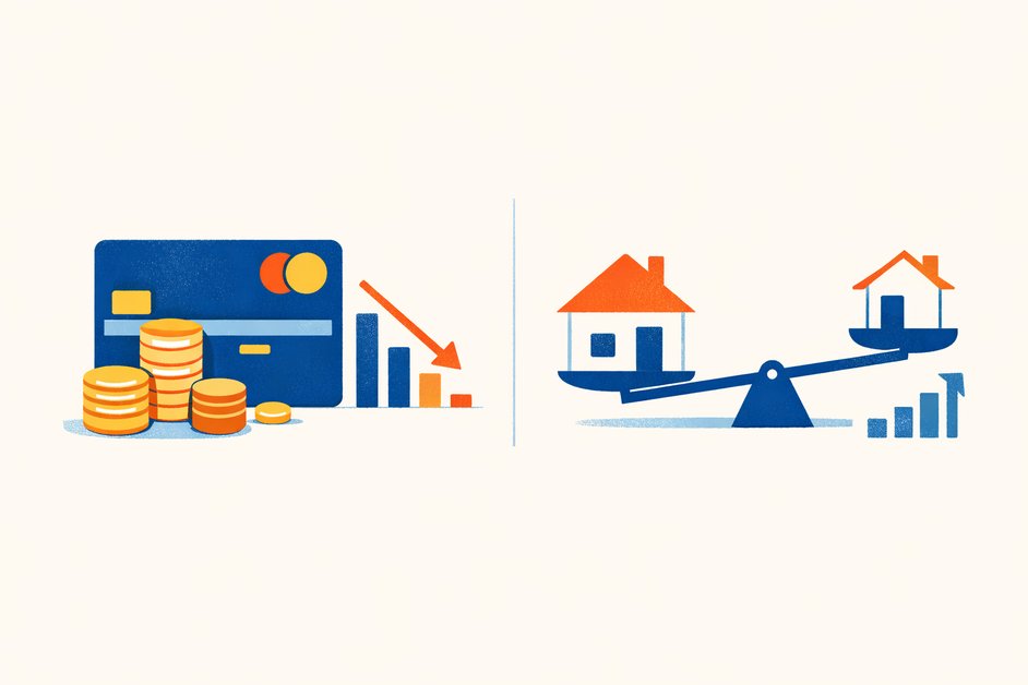 creditcard hypotheek
