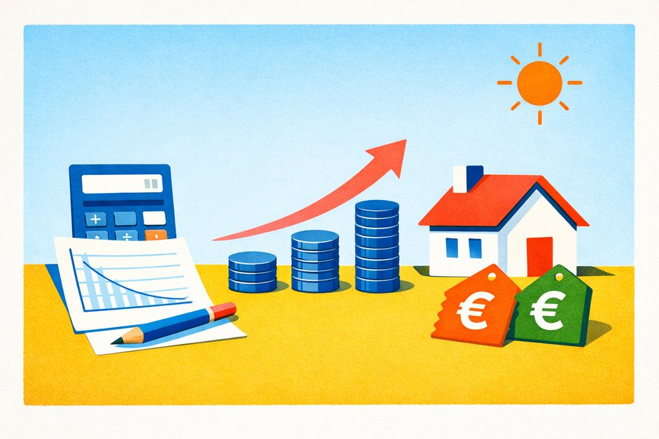 gemiddelde aflossing hypotheek per maand