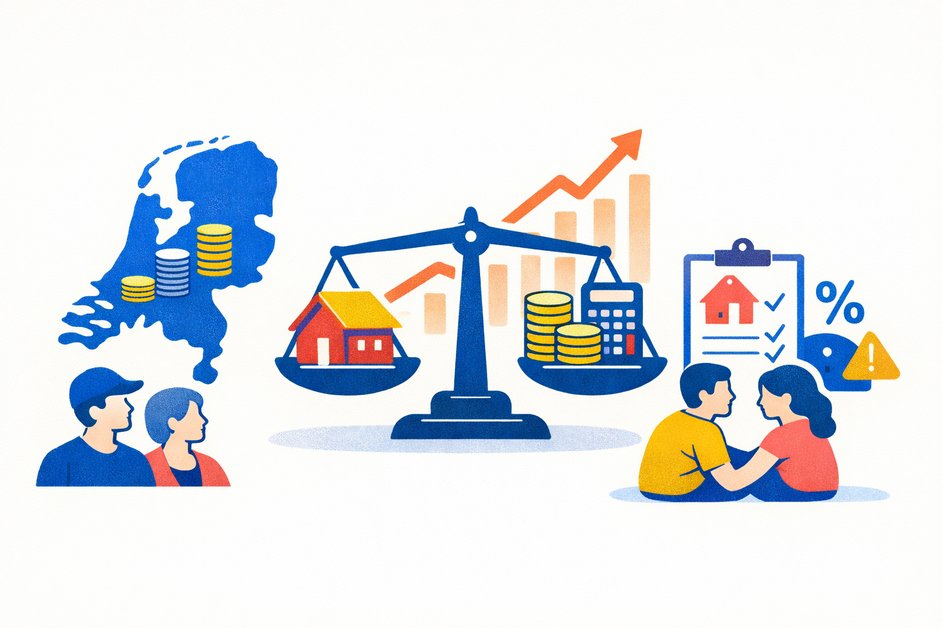 gemiddelde hypotheek nederland