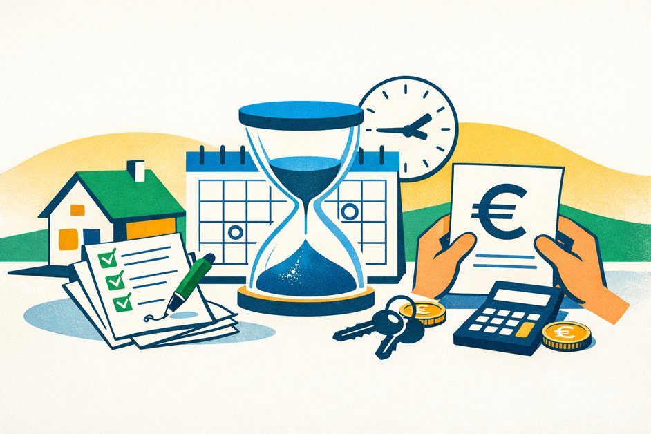hoe lang duurt royeren hypotheek