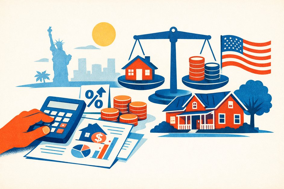 hypotheek amerika berekenen