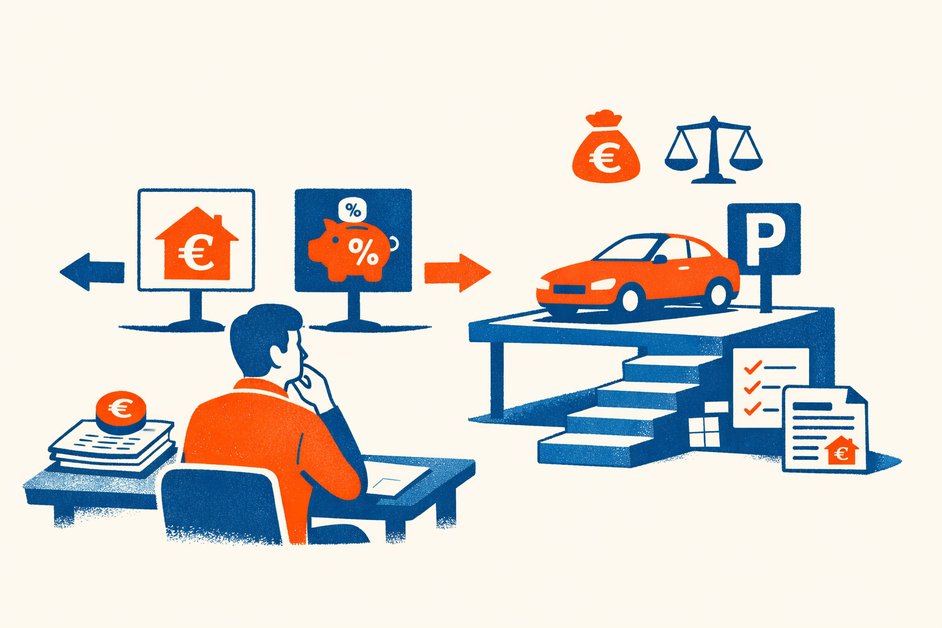 hypotheek parkeerplaats