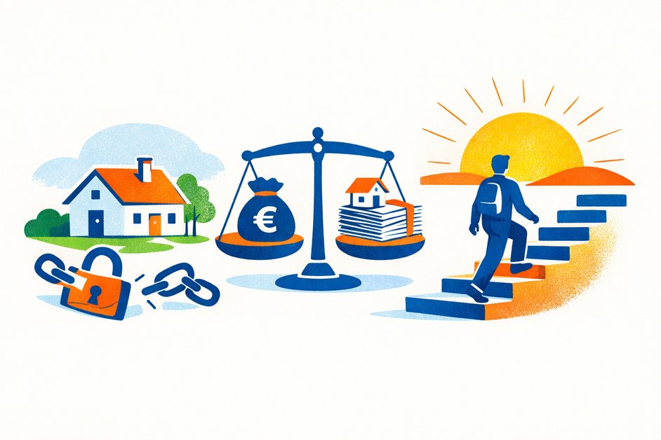 hypotheek vrij wonen