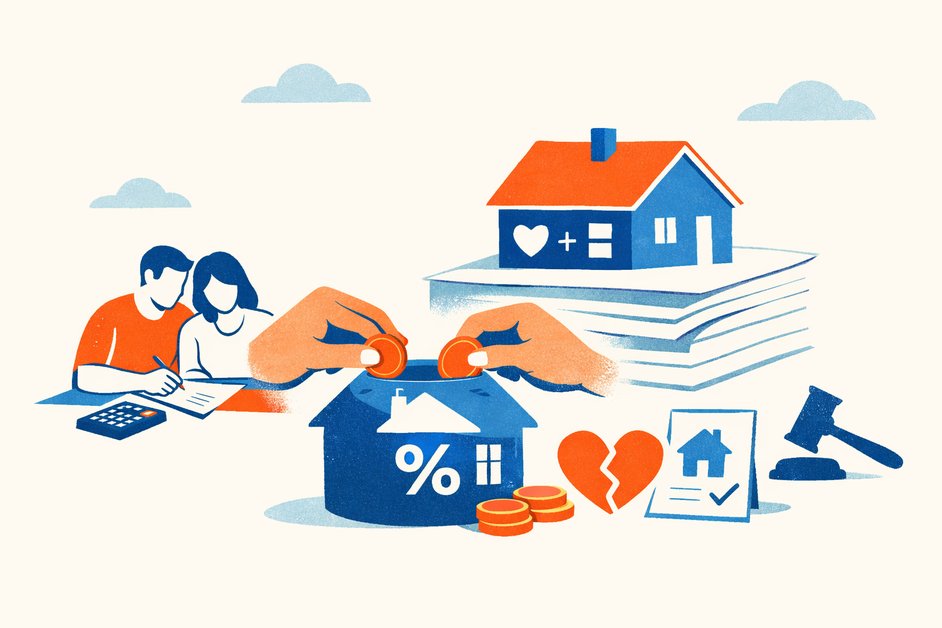 meebetalen aan hypotheek partner