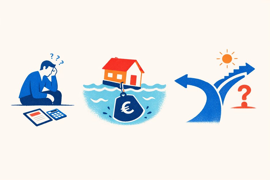 overbruggingshypotheek niet kunnen aflossen