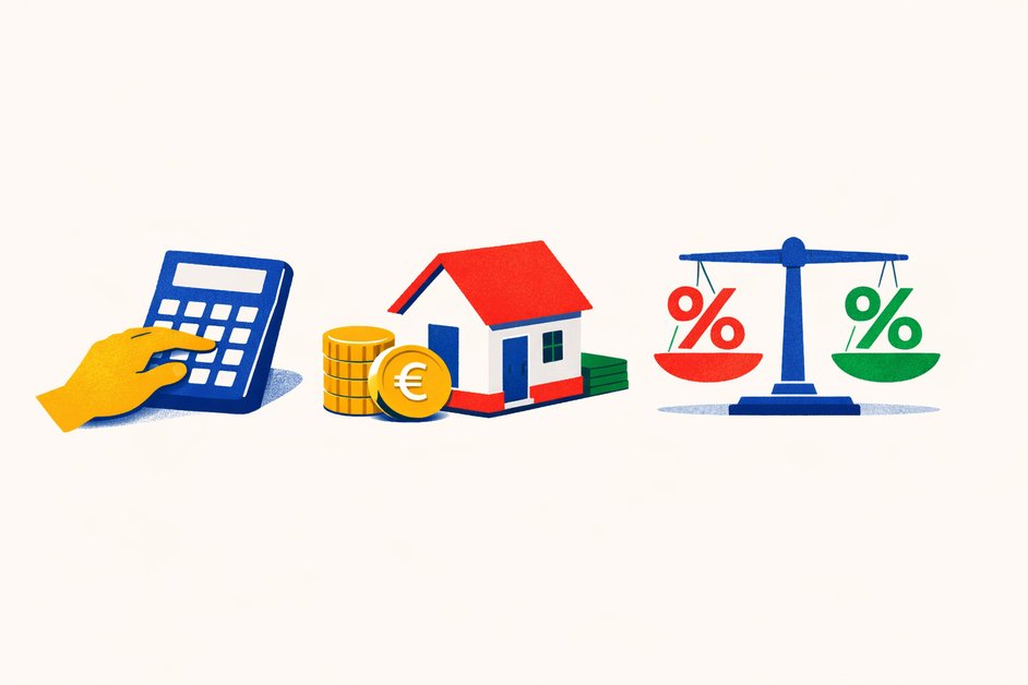 wat kost een hypotheek van 100.000 euro