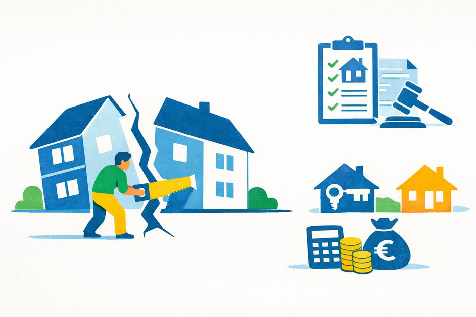 woning splitsen hypotheek